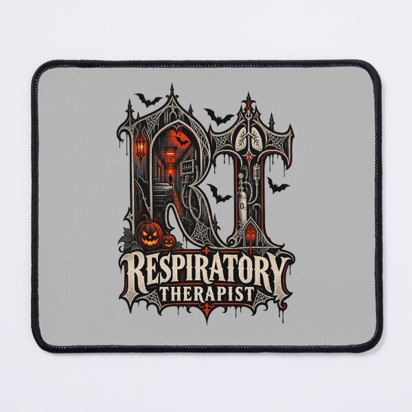 Item preview, Gothic RT Respiratory Therapist Haunted Hospital Halloween designed and sold by ClinicalHubs.