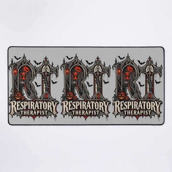 Item preview, Gothic RT Respiratory Therapist Haunted Hospital Halloween designed and sold by ClinicalHubs.