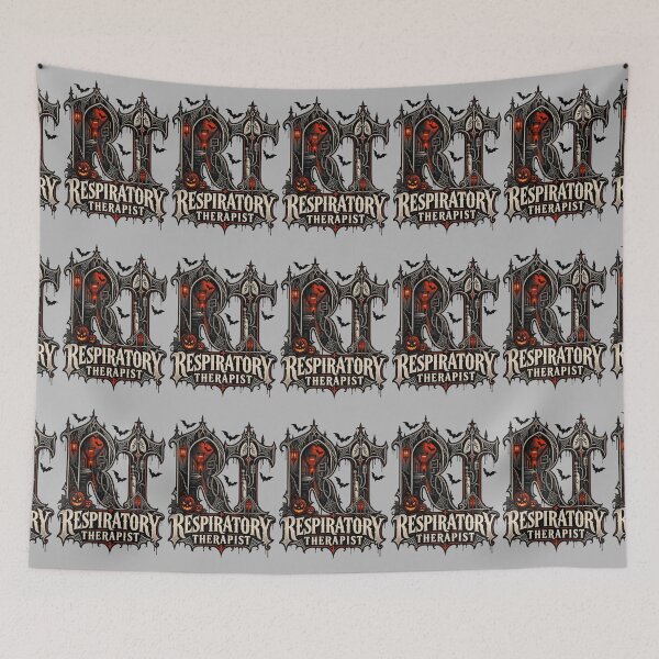 Item preview, Gothic RT Respiratory Therapist Haunted Hospital Halloween designed and sold by ClinicalHubs.