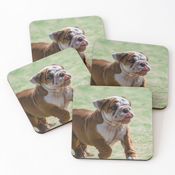 Item preview, Playful Bulldog Puppy designed and sold by VanGaldo.