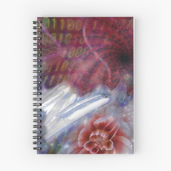 Item preview, Crystal and Flowers in a Binary Fantasy designed and sold by Awakening Heart.