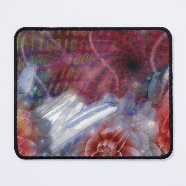Item preview, Crystal and Flowers in a Binary Fantasy designed and sold by Awakening Heart.