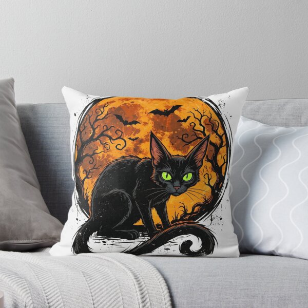 Item preview, Halloween-Black-Cat designed and sold by world+167.