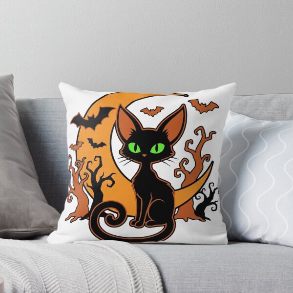 Item preview, Halloween-Black-Cat designed and sold by world+167.