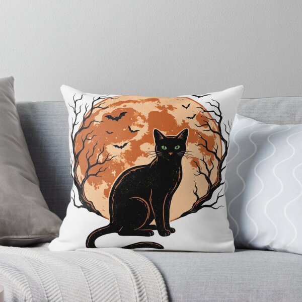 Item preview, Halloween-Black-Cat designed and sold by world+167.