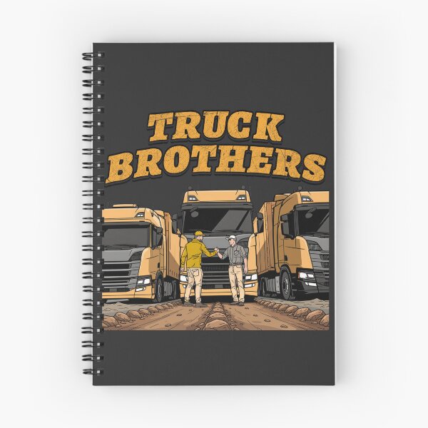 Item preview, Truck Brothers Funny Trucker & Brotherhood Design designed and sold by Operator Style Wear.