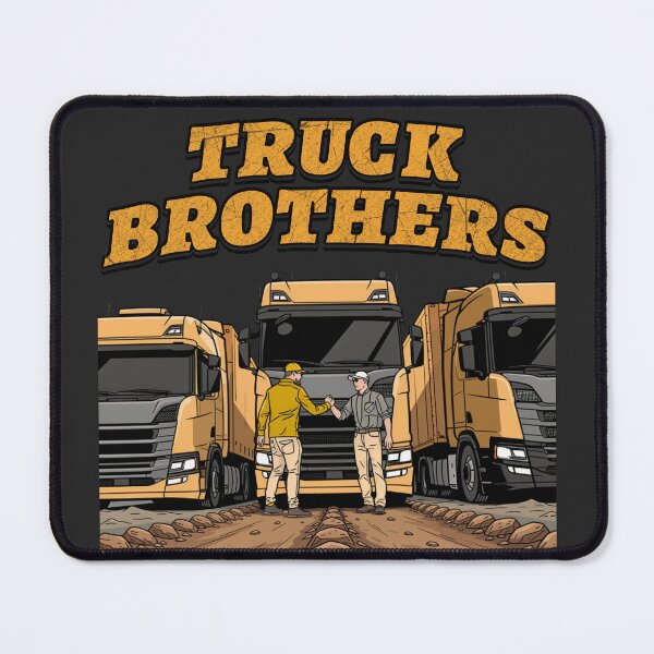 Item preview, Truck Brothers Funny Trucker & Brotherhood Design designed and sold by Operator Style Wear.