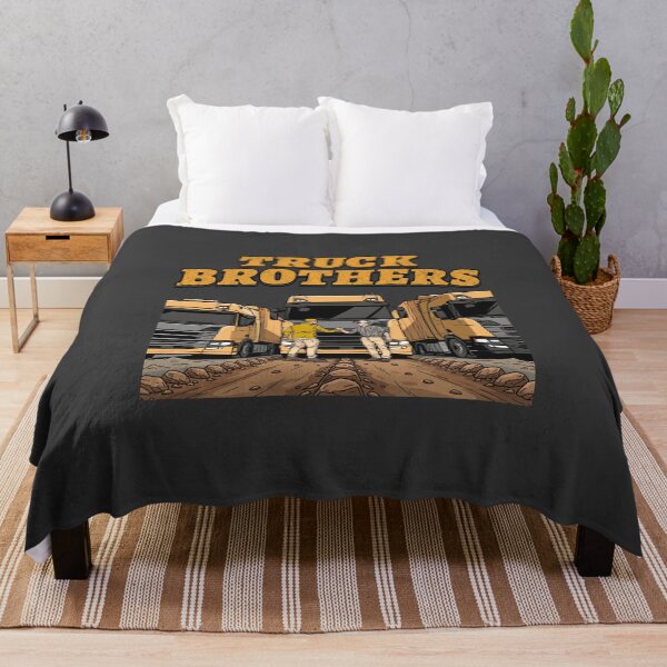 Item preview, Truck Brothers Funny Trucker & Brotherhood Design designed and sold by Operator Style Wear.
