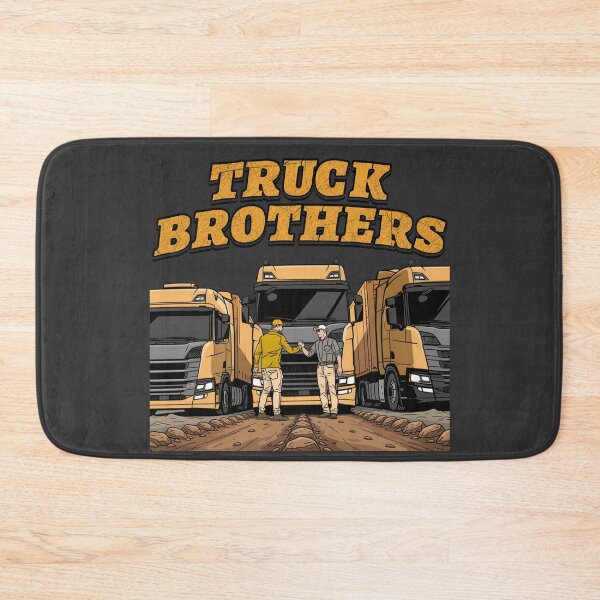 Item preview, Truck Brothers Funny Trucker & Brotherhood Design designed and sold by Operator Style Wear.