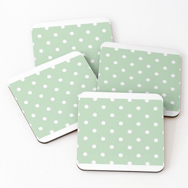 Item preview, Mint and White Polka Dot 2026 Polka Dots Trend Pattern / Best Selling 2026 Tiktok Trend Aesthetic Girl Y2k Coquette Pinterest Girl Mini Dress / Top / Phone Case designed and sold by TeenLake.