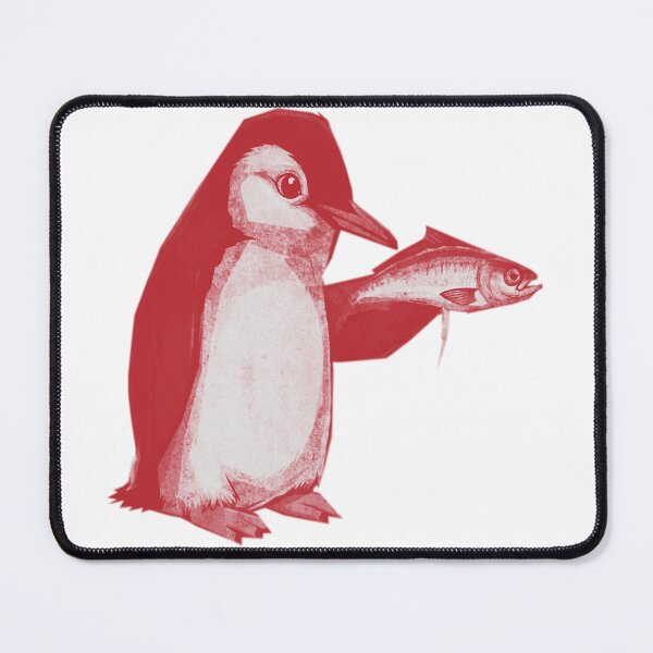 Item preview, Penguin with Fish designed and sold by kinpirks.