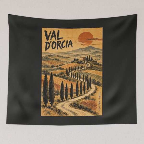 Item preview, Val D´Orcia - Toscana - Italia designed and sold by GoodOldVintage.