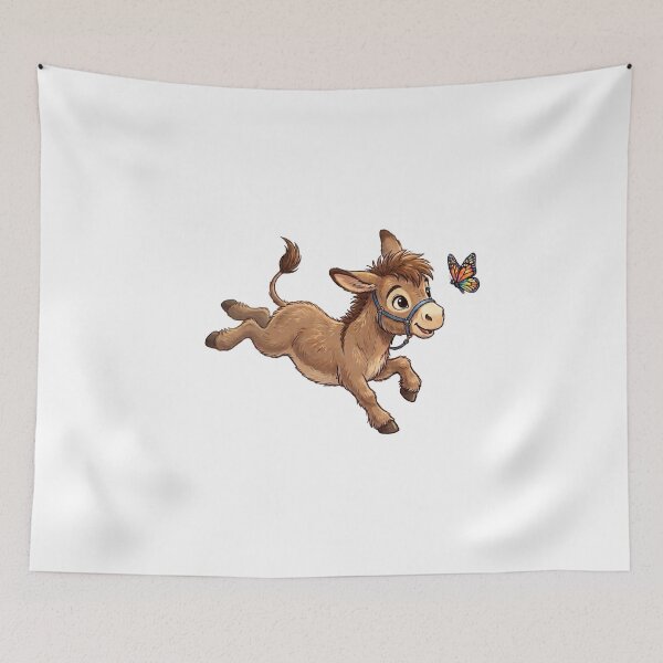 Item preview, Miniature Donkey & Butterfly designed and sold by ArtofDissent.