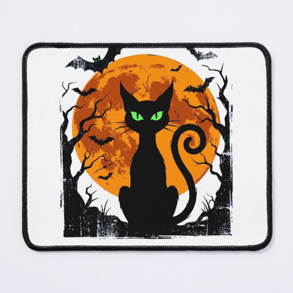 Item preview, Halloween-Black-Cat designed and sold by world+167.