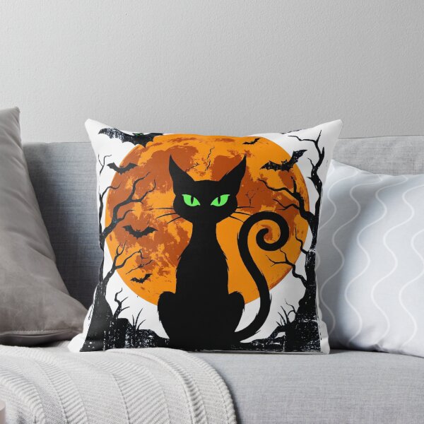 Item preview, Halloween-Black-Cat designed and sold by world+167.