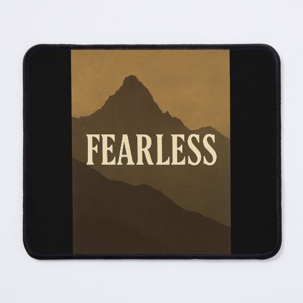 Item preview, FEARLESS Motivational Bold Confidence Mindset Art designed and sold by mbmstores.