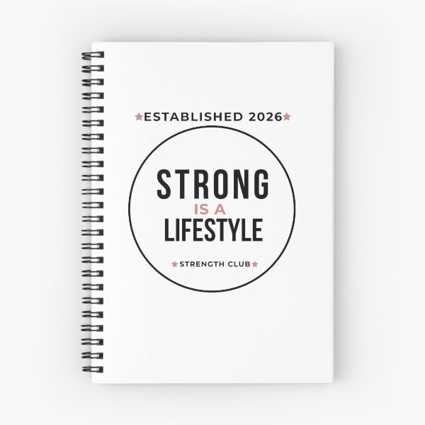 Item preview, Strong Is a Lifestyle – Strength Training Gym Athletic Badge designed and sold by Twixly.