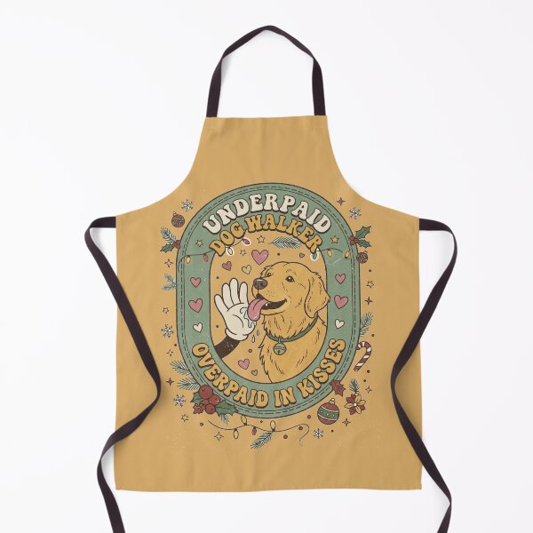 Item preview, Underpaid Dog Walker Overpaid In Kisses designed and sold by FurRealStudioCo.