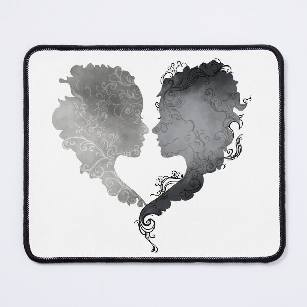 Item preview, Heart Silhouettes designed and sold by poodlebearworld.