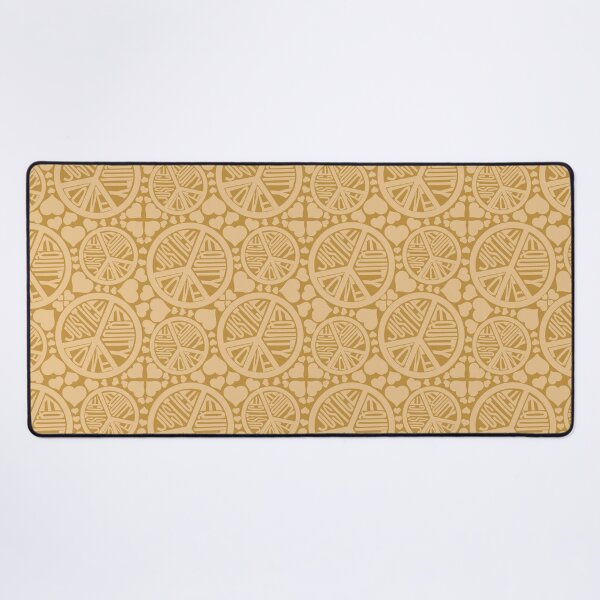 Item preview, Peace Love Justice Equity with Hearts in Gold designed and sold by Digitalmyth's Designs.