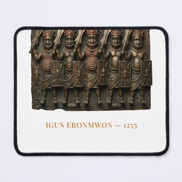 Item preview, Benin Bronze Plaque Warriors designed and sold by A3eEcosystem.