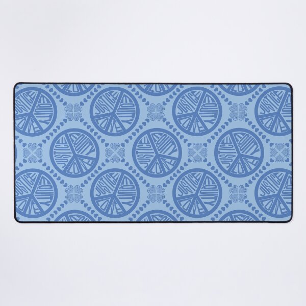 Item preview, Peace Love Justice Equity with Heart Diamonds in Blue designed and sold by Digitalmyth's Designs.