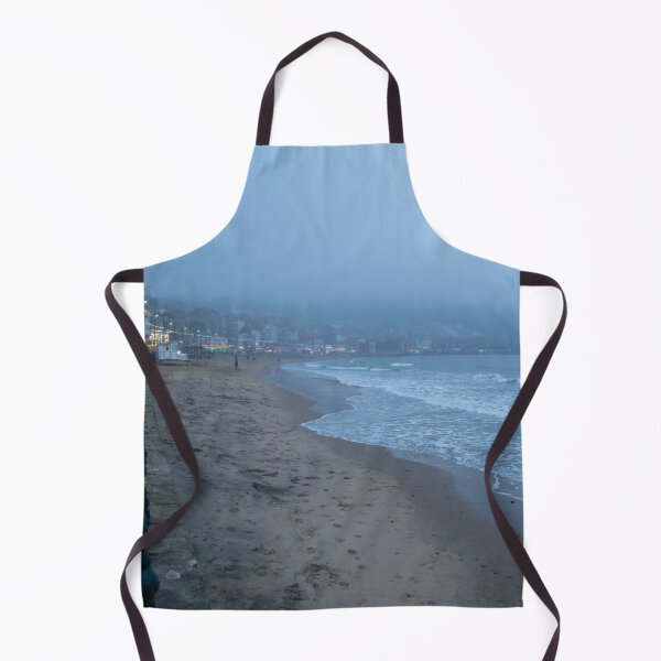 Item preview, Atmospheric Scarborough South Bay in the Fog designed and sold by ArtworkNorth.