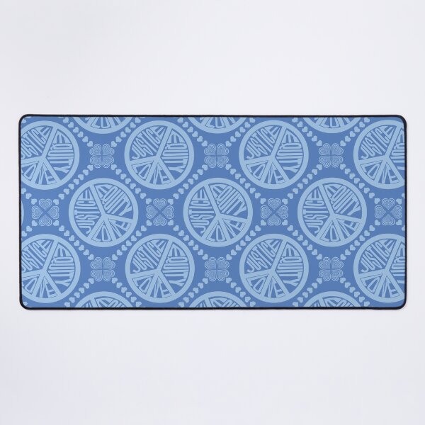 Item preview, Peace Love Justice Equity with Heart Diamonds in Blue designed and sold by Digitalmyth's Designs.