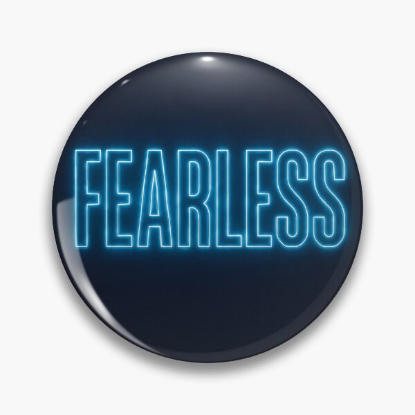 Item preview, FEARLESS Motivational Typography Design designed and sold by mbmstores.