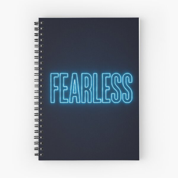 Item preview, FEARLESS Motivational Typography Design designed and sold by mbmstores.