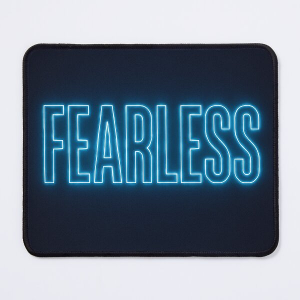 Item preview, FEARLESS Motivational Typography Design designed and sold by mbmstores.