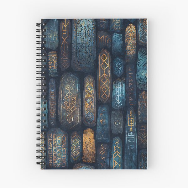 Item preview, Nordic Runestones - Viking Runes Pattern designed and sold by Boddicca.
