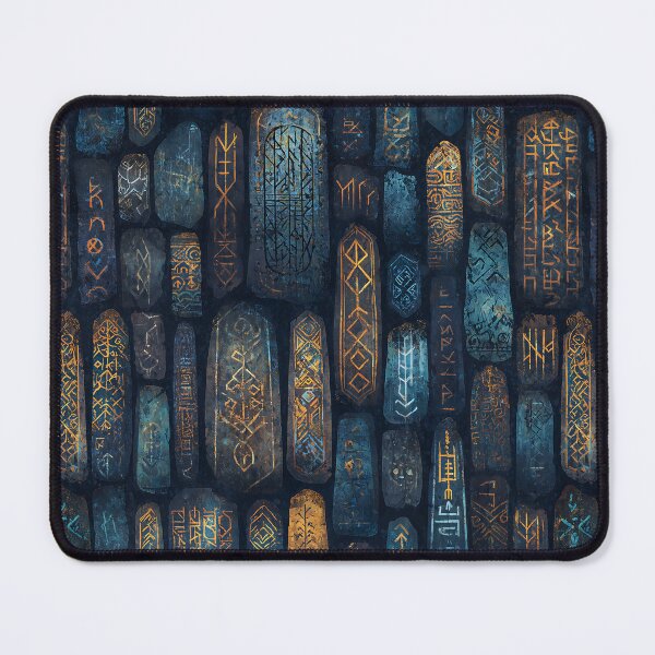 Item preview, Nordic Runestones - Viking Runes Pattern designed and sold by Boddicca.