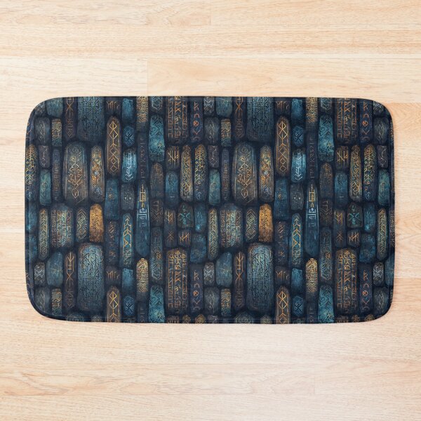 Item preview, Nordic Runestones - Viking Runes Pattern designed and sold by Boddicca.