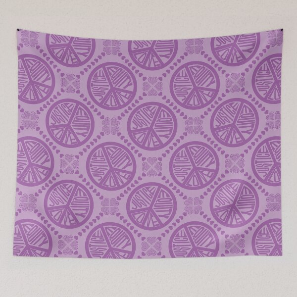Item preview, Peace Love Justice Equity with Heart Diamonds in Purple designed and sold by Digitalmyth's Designs.