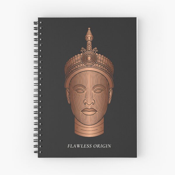 Item preview, Ife Bronze Head Line Art designed and sold by A3eEcosystem.