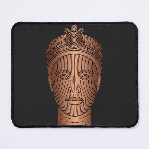 Item preview, Ife Bronze Head Line Art designed and sold by A3eEcosystem.
