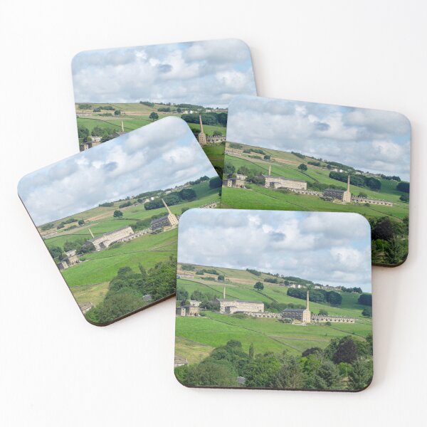 Item preview, Oats Royd Mill Across the Luddenden Valley, Yorkshire designed and sold by ArtworkNorth.