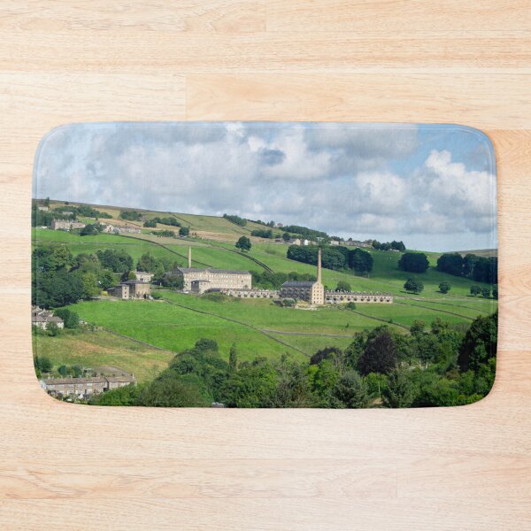 Item preview, Oats Royd Mill Across the Luddenden Valley, Yorkshire designed and sold by ArtworkNorth.
