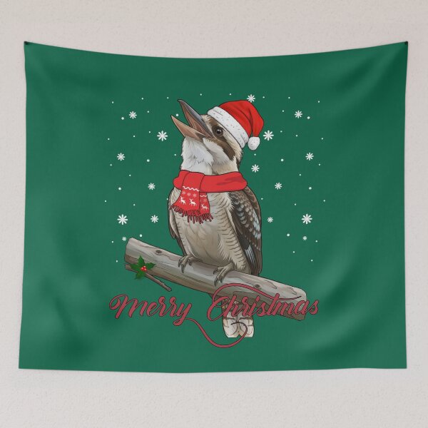 Item preview, Merry Christmas kookaburra Christmas Australia bird Xmas  2026 Gift Men  Woman Kids  designed and sold by Amelia ART G.