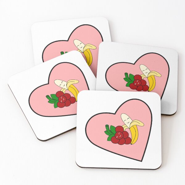 Item preview, Taste Buddies: Banana and Raspberry designed and sold by HarveyHandcraftsandDesigns.
