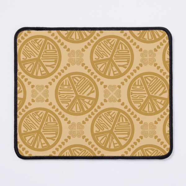 Item preview, Peace Love Justice Equity with Heart Diamonds in Gold designed and sold by Digitalmyth's Designs.