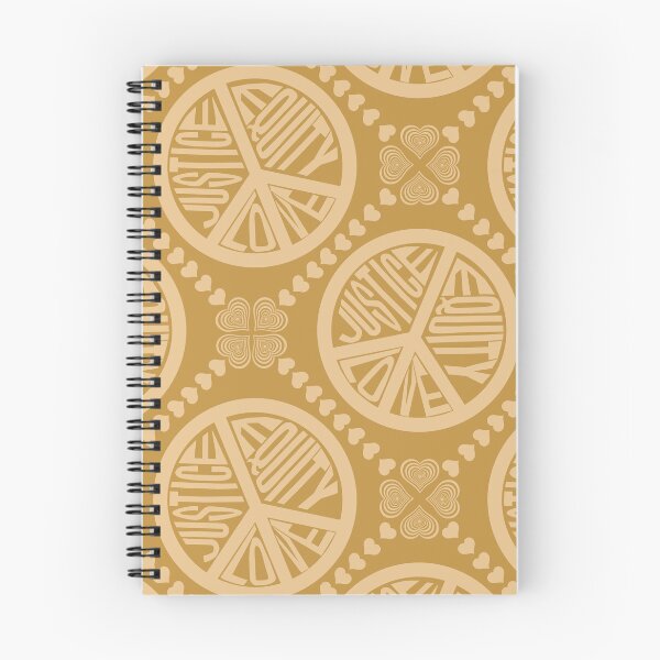 Item preview, Peace Love Justice Equity with Heart Diamonds in Gold designed and sold by Digitalmyth's Designs.
