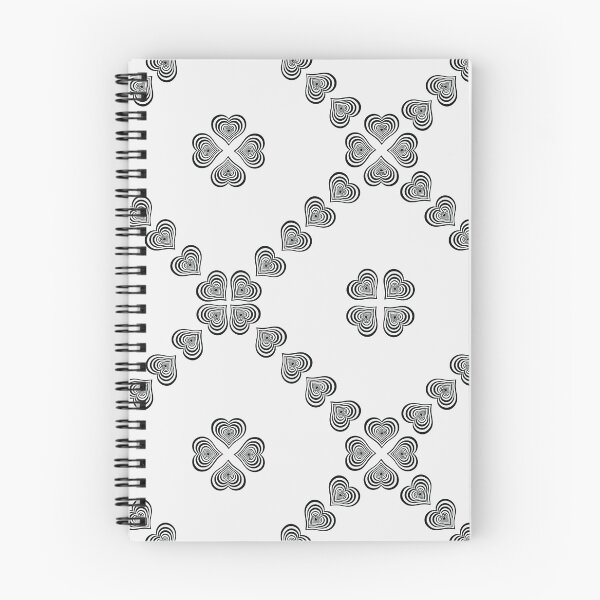 Item preview, Heart Diamonds in White & Black designed and sold by Digitalmyth's Designs.