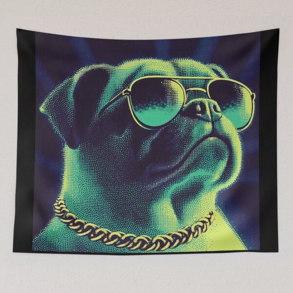Item preview, Neon Cool Dog designed and sold by ClubVacay.