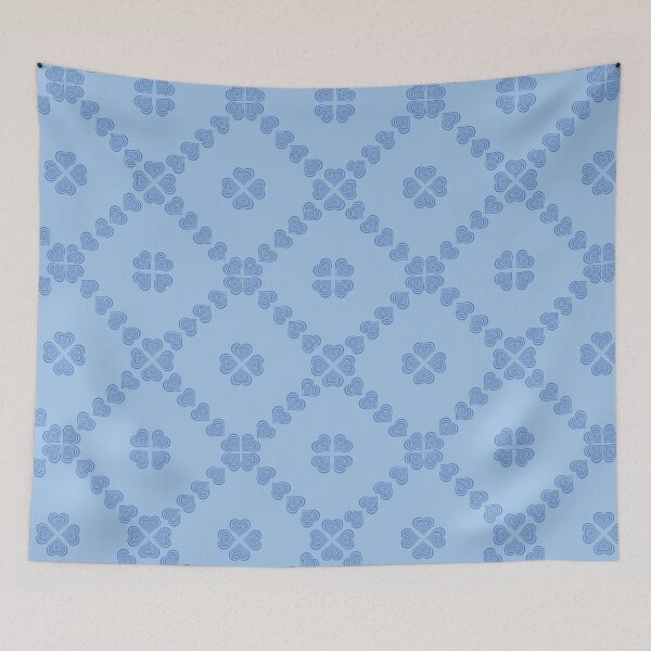 Item preview, Heart Diamonds in Blue designed and sold by Digitalmyth's Designs.