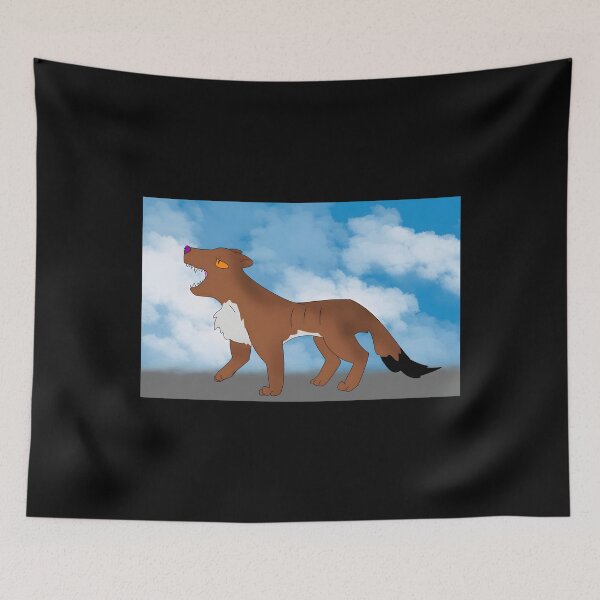 Item preview, Fierce Brown Wolf Art designed and sold by Fibi-studio.