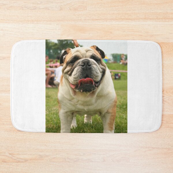 Item preview, Close-Up Portrait of a Panting Bulldog designed and sold by VanGaldo.