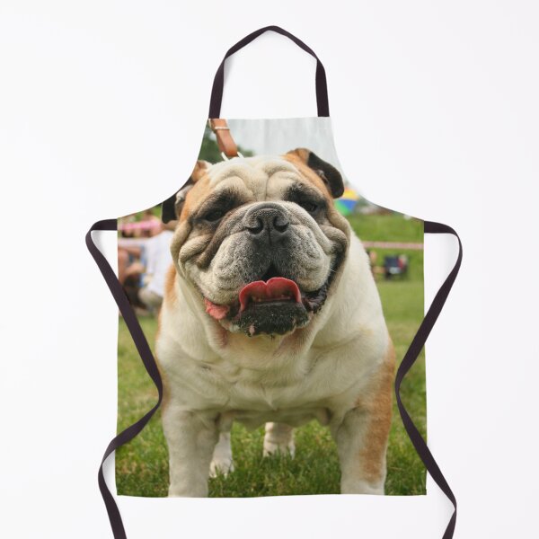 Item preview, Close-Up Portrait of a Panting Bulldog designed and sold by VanGaldo.