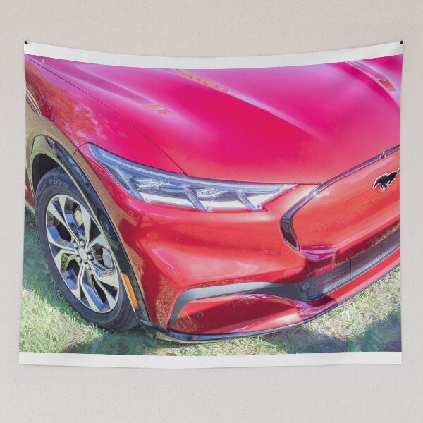 Item preview, 2025 Red Ford Mustang Mach EX designed and sold by RichFrancoCars.